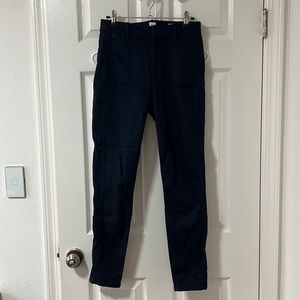 Gap navy blue work pants